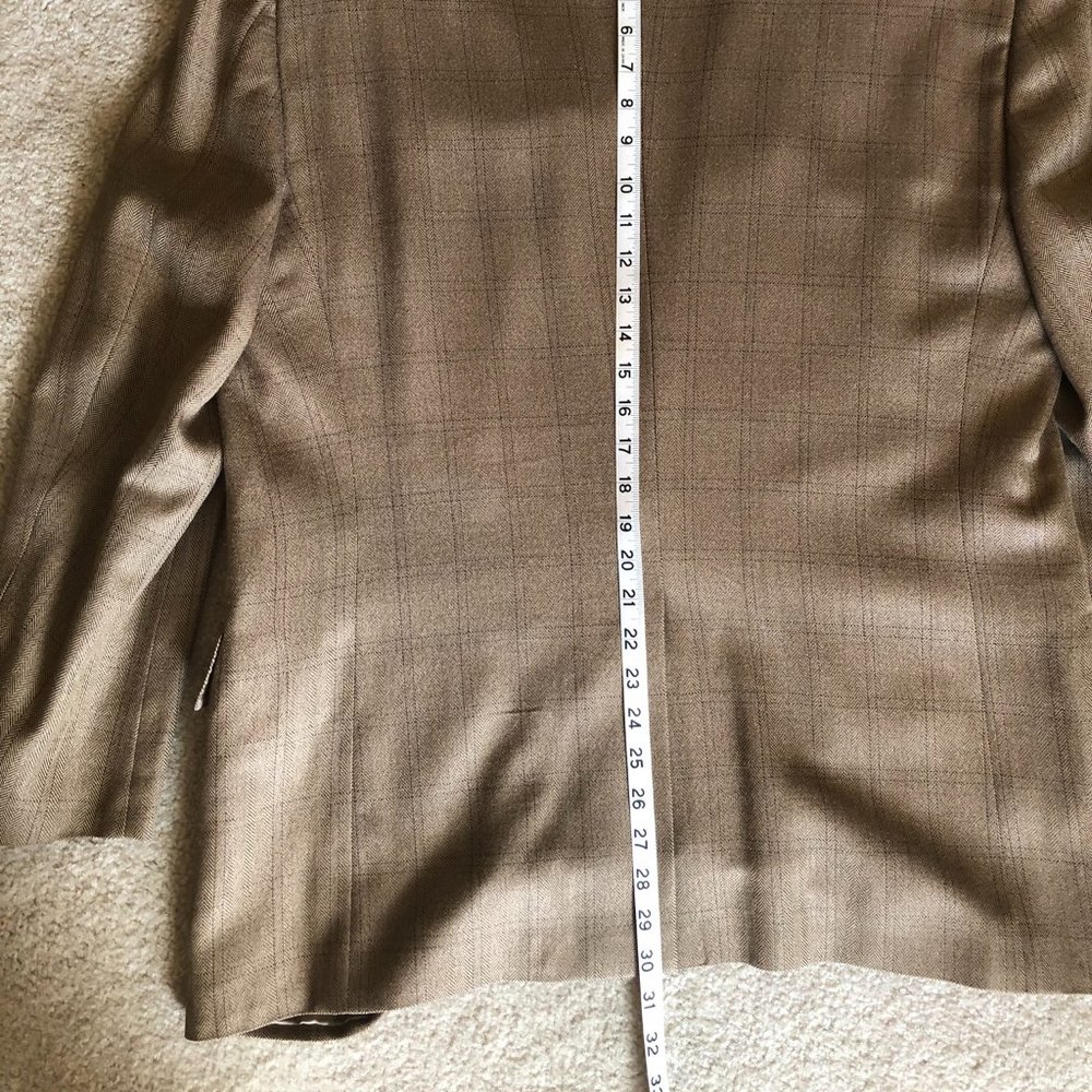 HICKEY FREEMAN Silk/Wool Sport Coat Size 44R - Picture 11 of 12